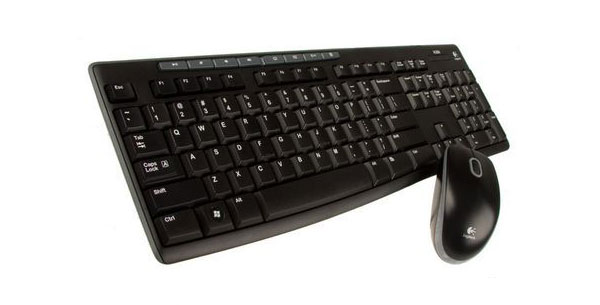 罗技（Logitech）MK200多媒体键鼠套装（黑色）