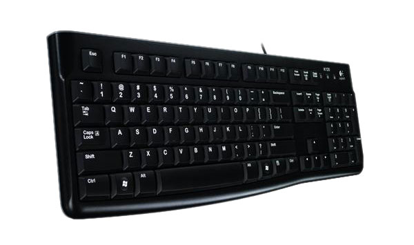罗技（Logitech）K120键盘（黑色）